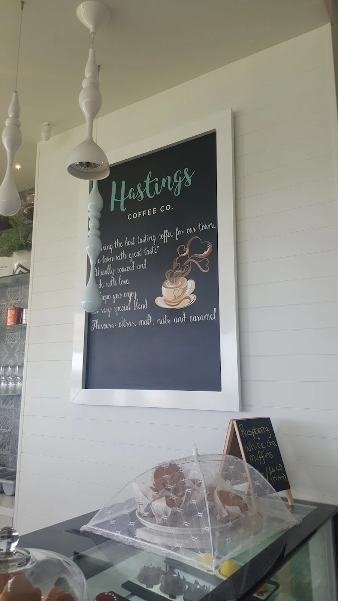 Menu, Hastings Coffee Co.