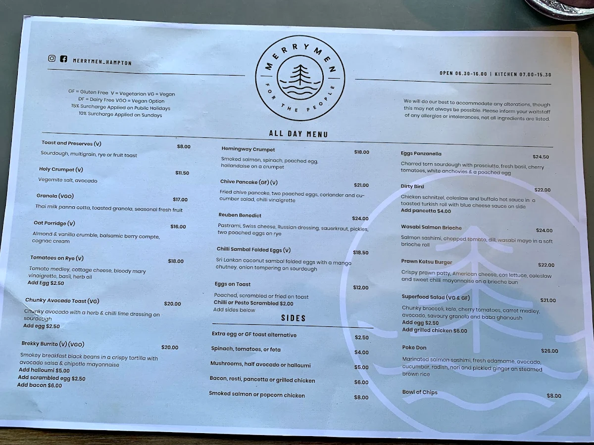 Menu photo 1