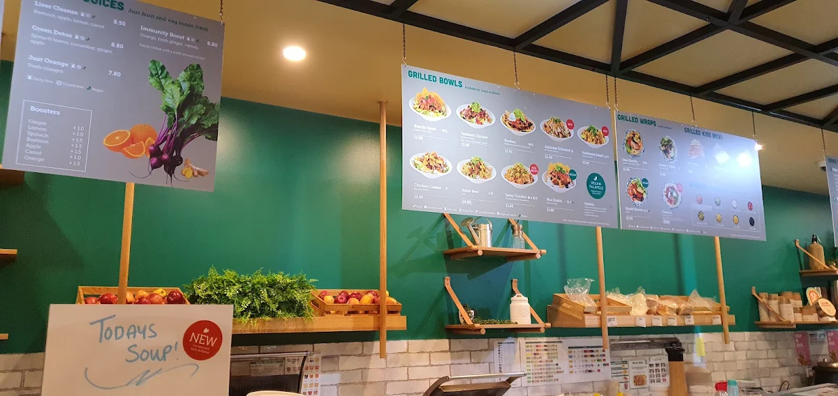 Menu, Liv Eat Healthy Eating Moonah