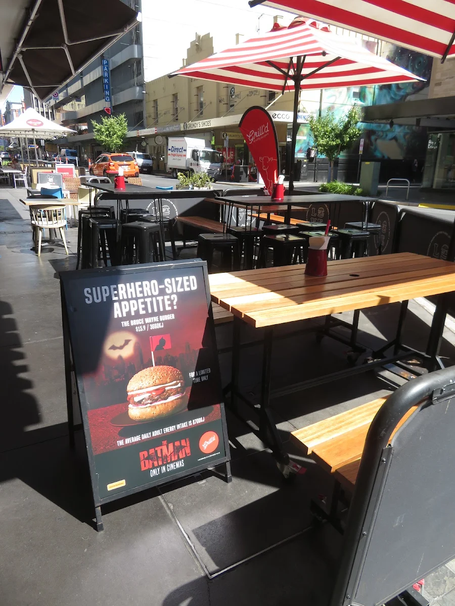 Vibe, Grill'd Burgers - Rundle St