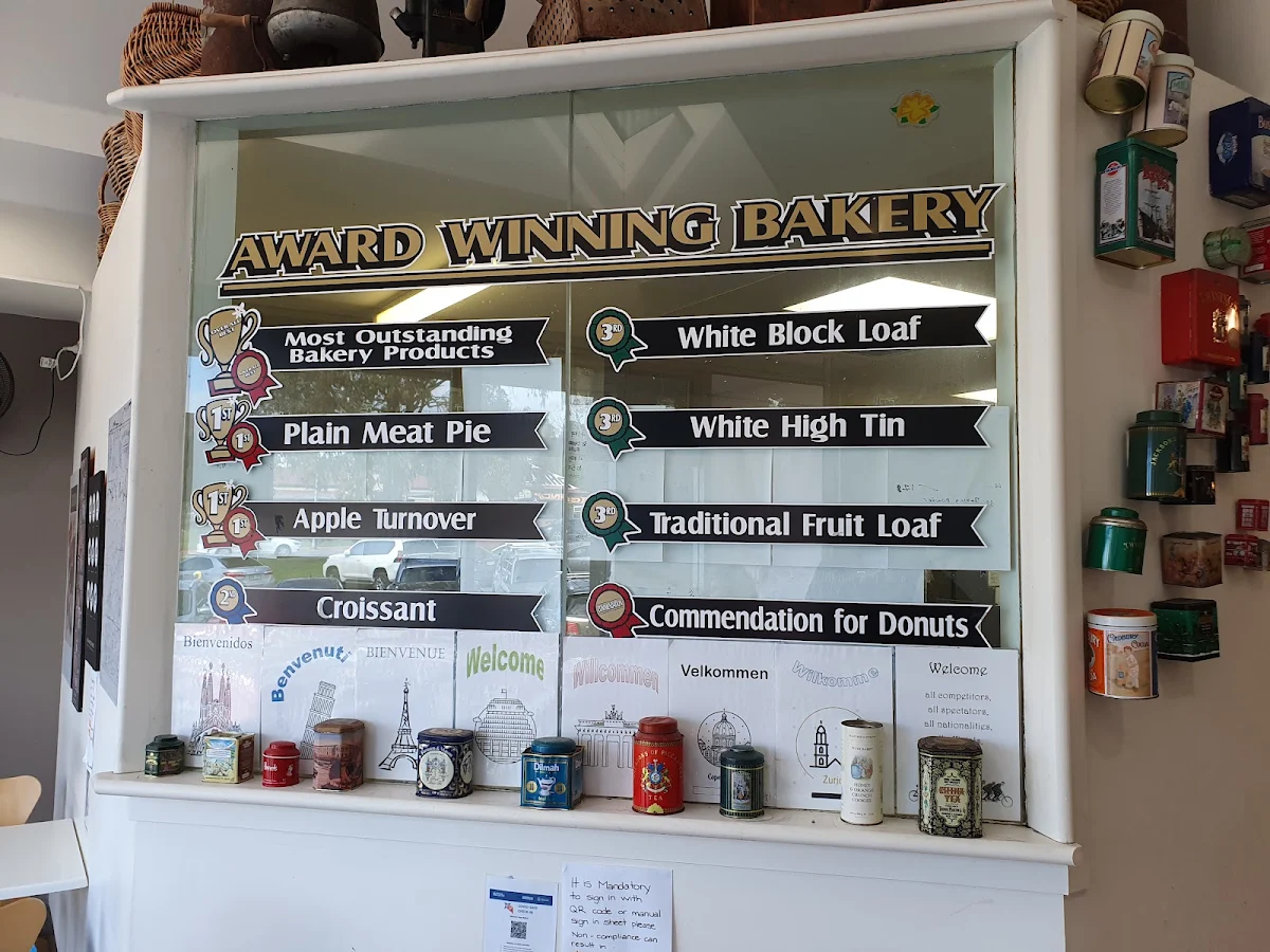 Menu, McLaren Vale Bakery Cafe