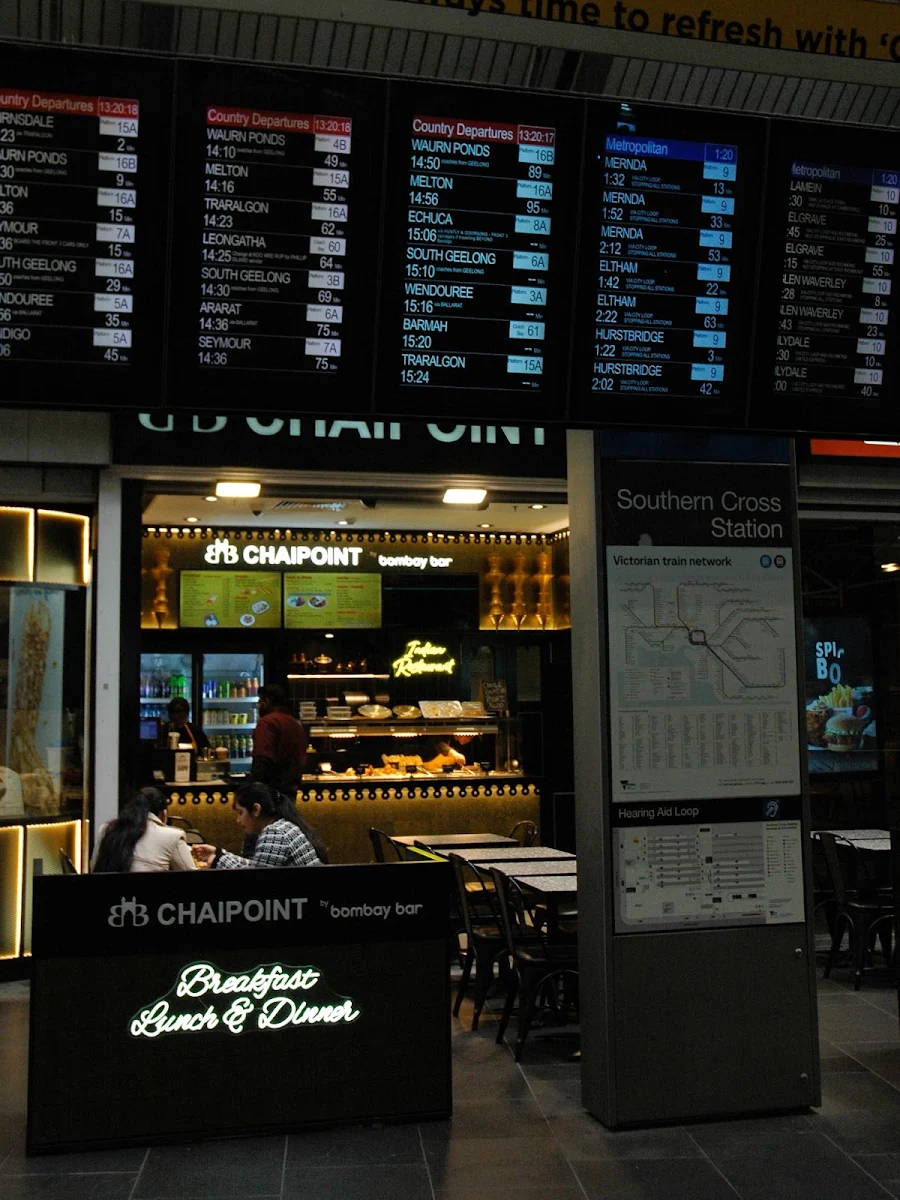 Menu, CHAIPOINT by Bombay Bar