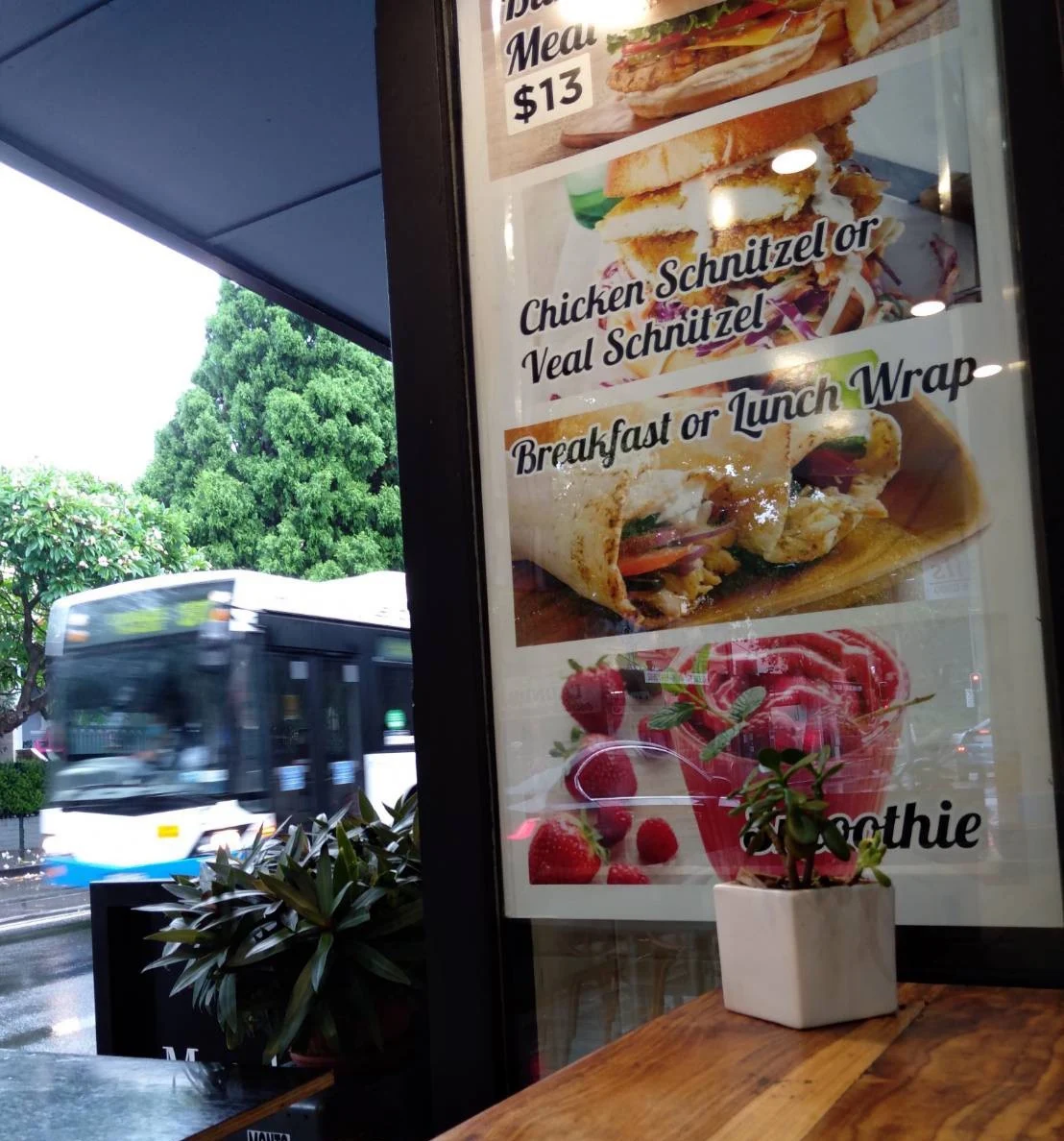Menu, Cafe Cibo Glebe