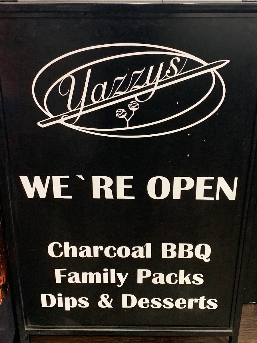 Menu, Yazzys Turkish Kitchen