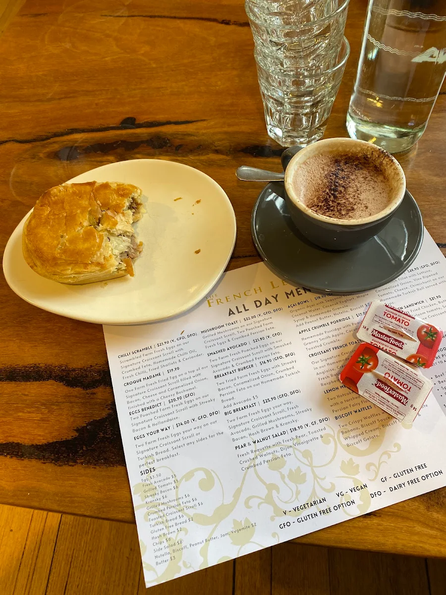 Menu, Hurstbridge Patisserie & Cafe