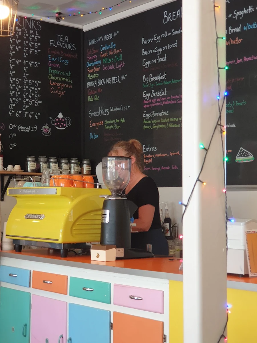 Menu, The Tiny Teapot Cafe