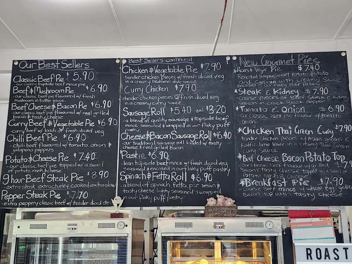 Menu, Dapto Pies