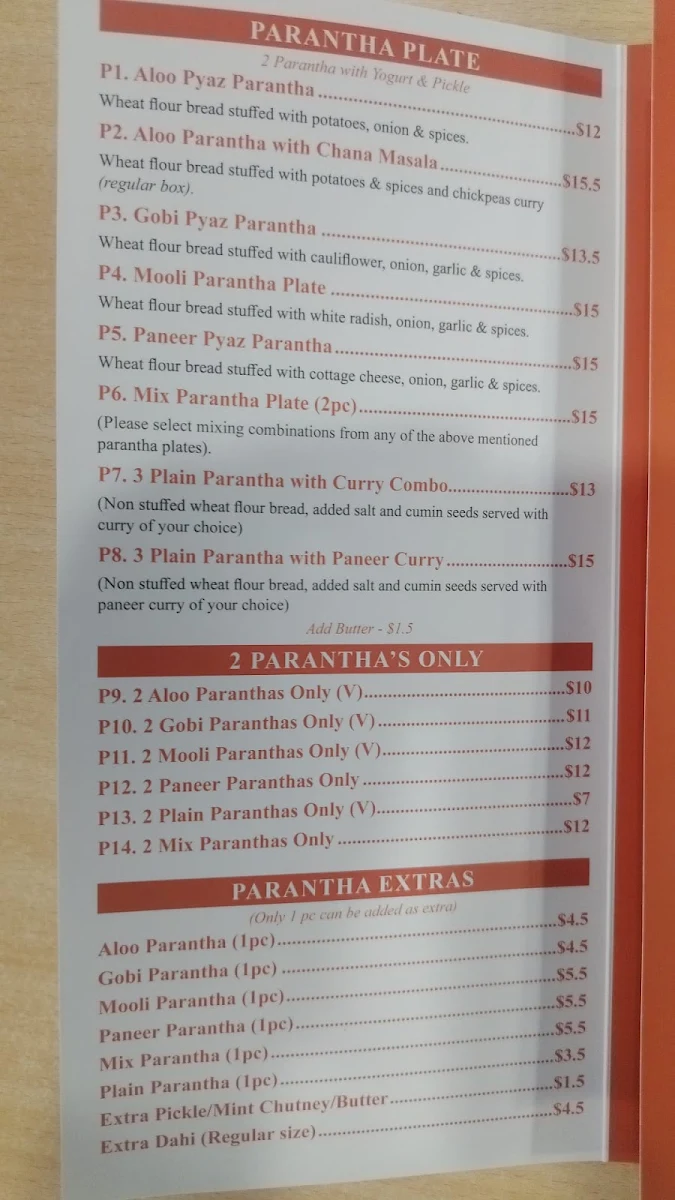 Menu photo 1