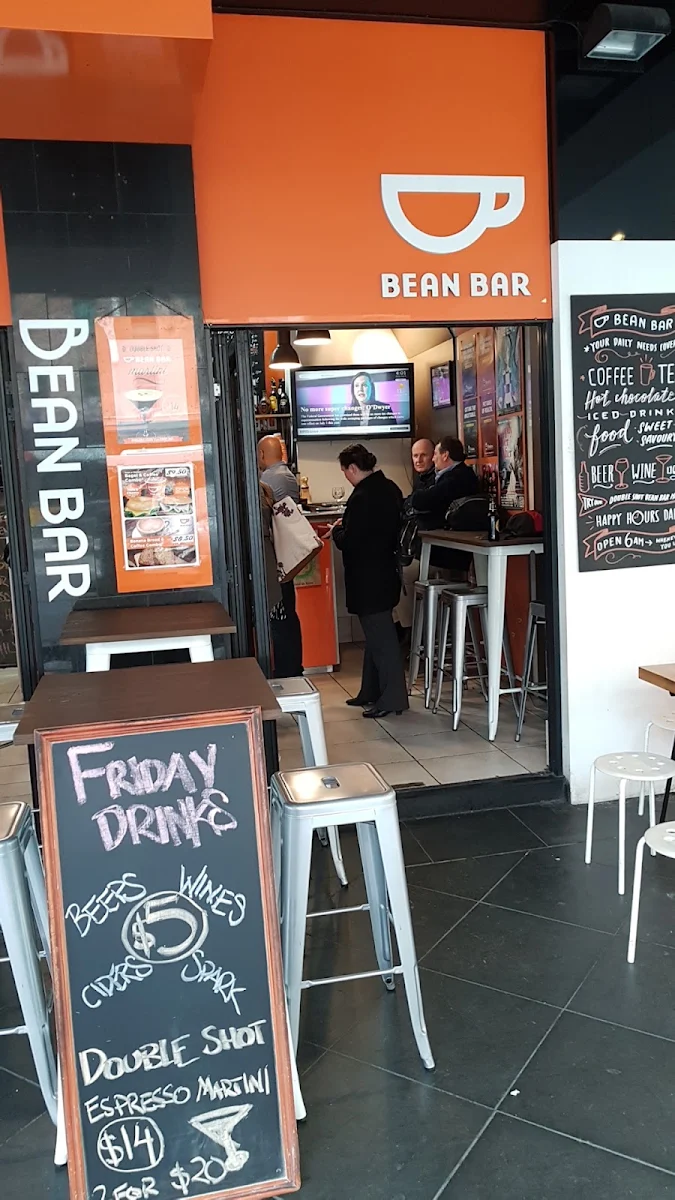 Menu, Bean Bar