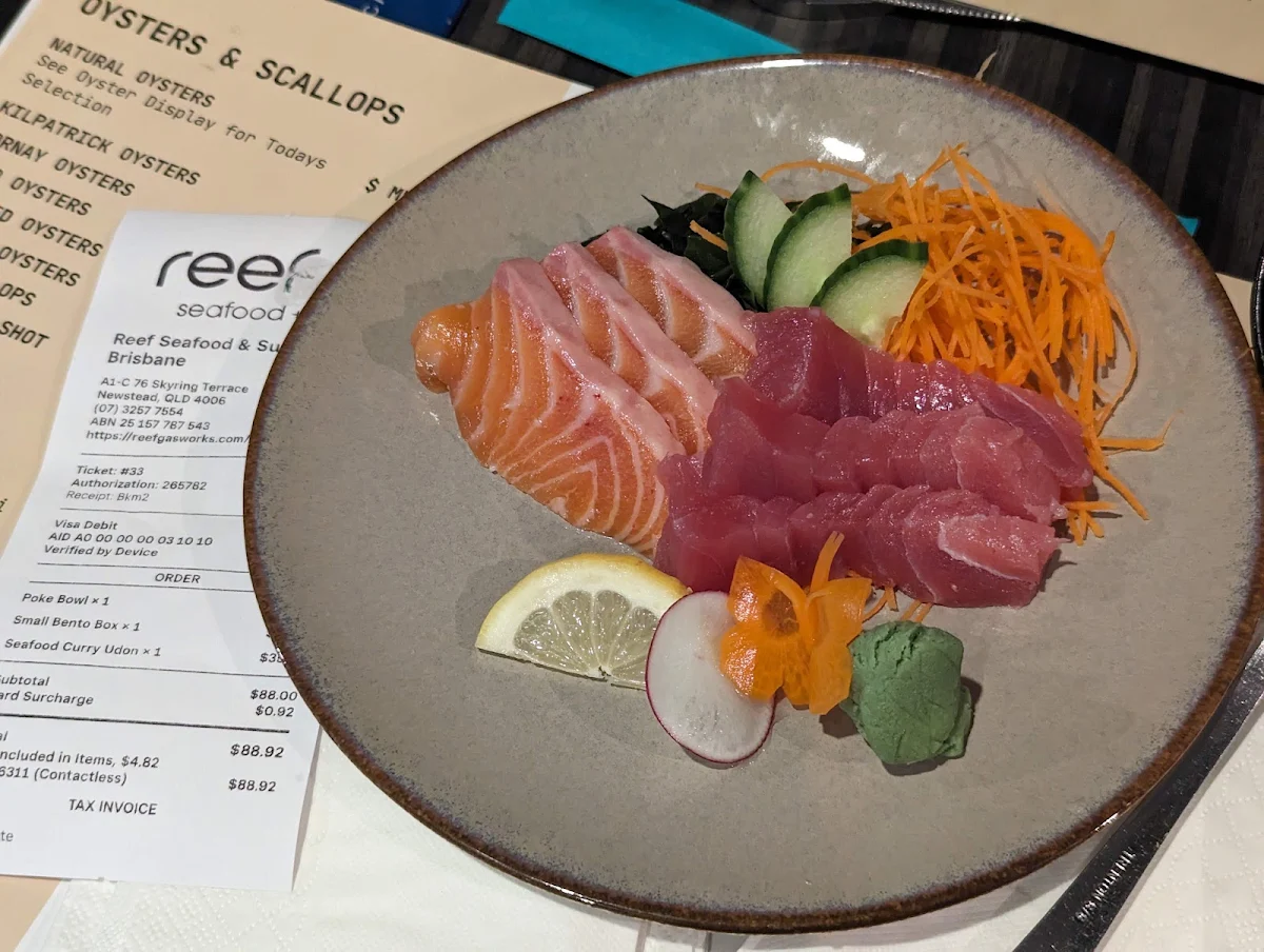 Menu, Reef Gasworks