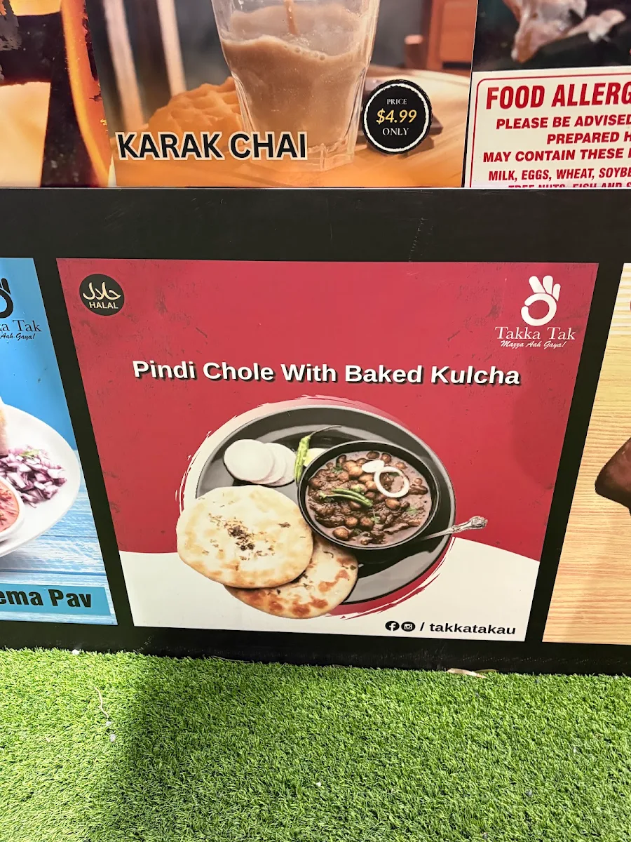 Menu, Takkatak