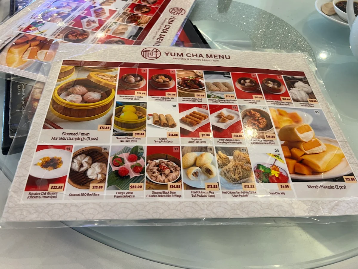 Menu, Beverly Hills 888