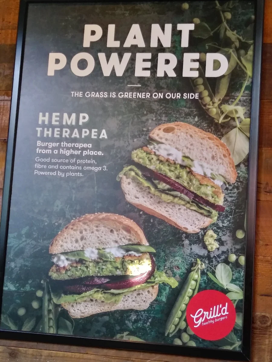 Menu, Grill'd Burgers - Carnegie