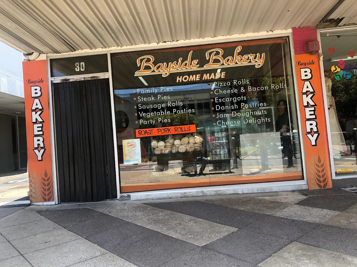 Menu, Bayside Bakery