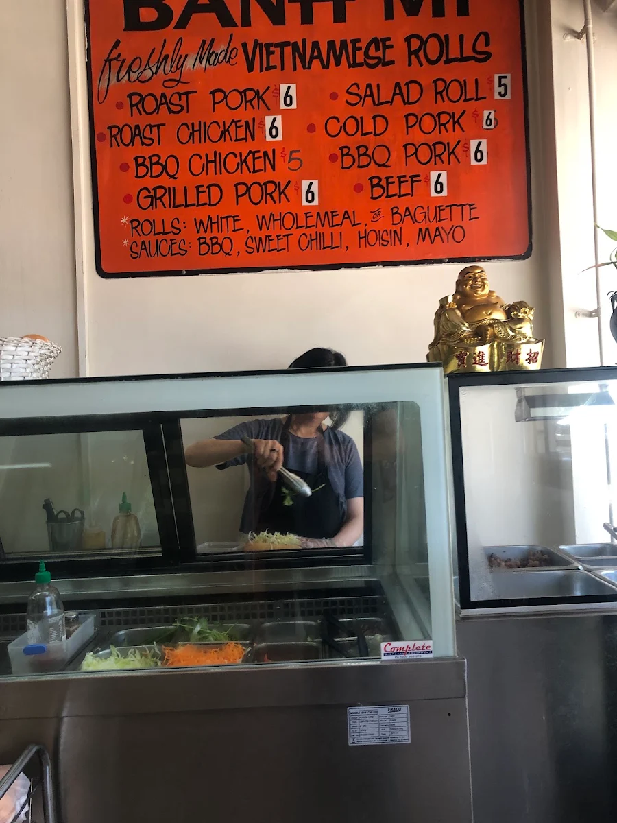 Menu, Bayside Bakery