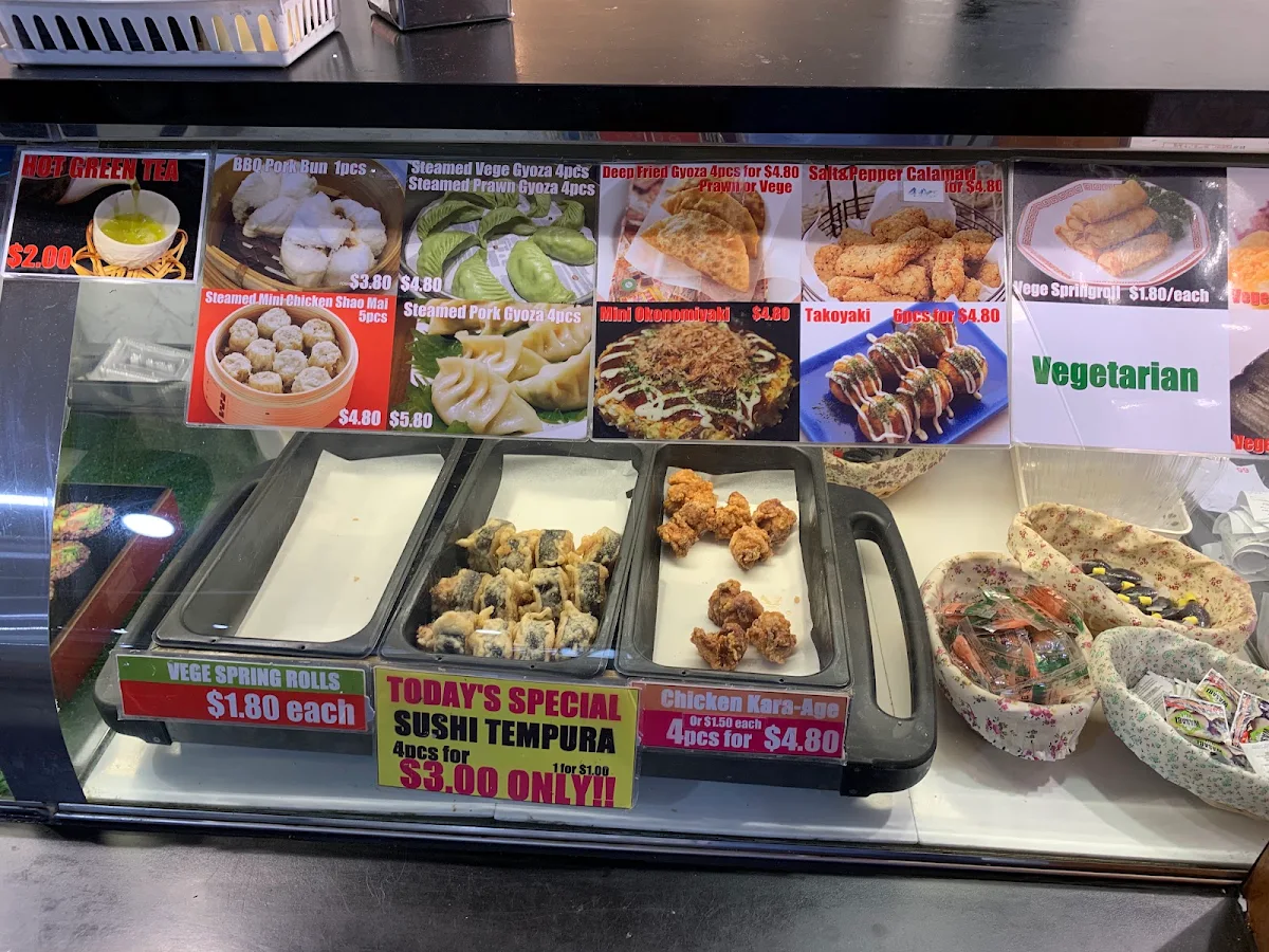 Menu, Sushio Tokio Smithfield