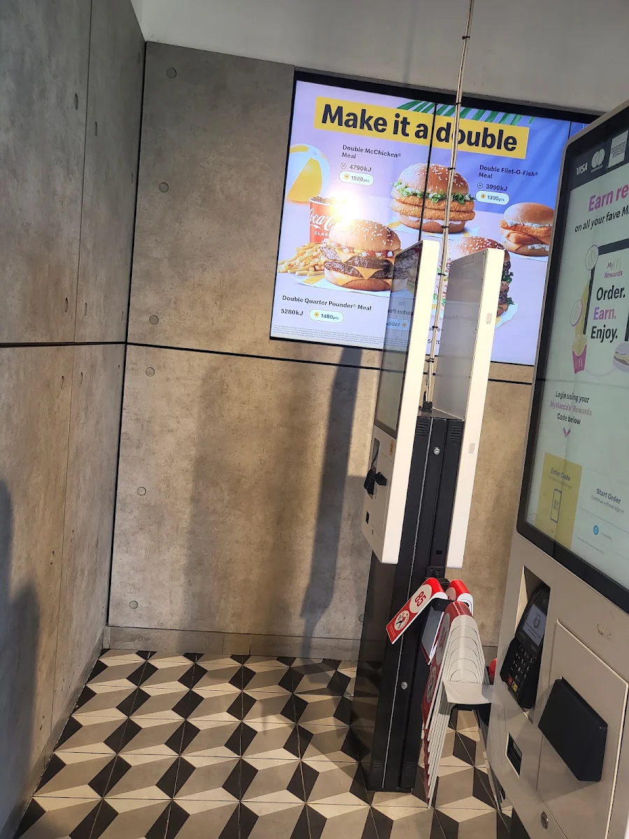 Menu, McDonald's Coffs Harbour North