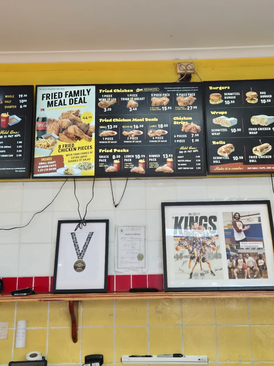 Menu, CLEM'S
