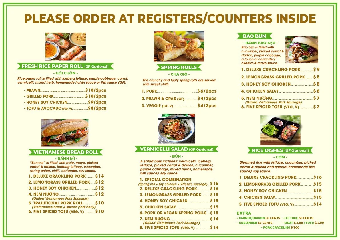 Menu, Cafe Kiama & Scoops Ice Creamery & Gelateria