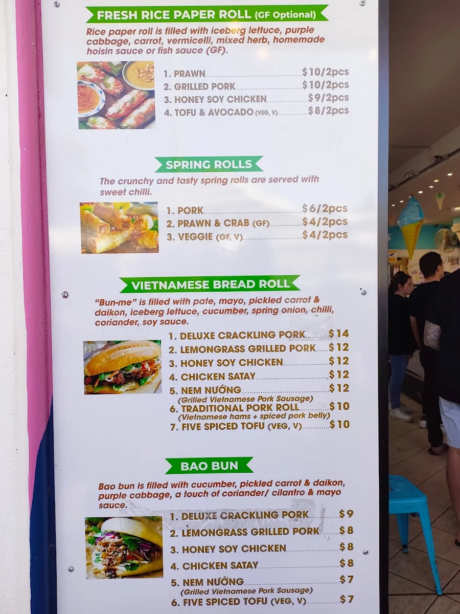 Menu, Cafe Kiama & Scoops Ice Creamery & Gelateria