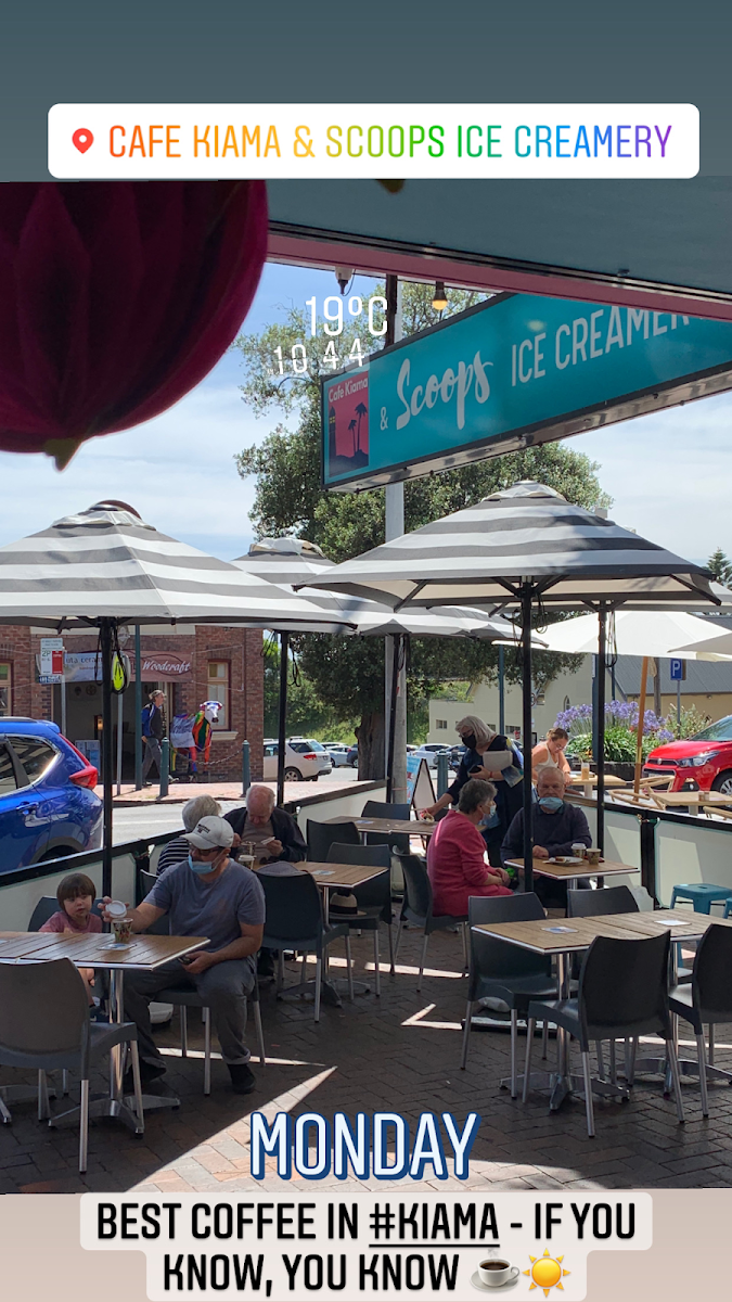 Vibe, Cafe Kiama & Scoops Ice Creamery & Gelateria