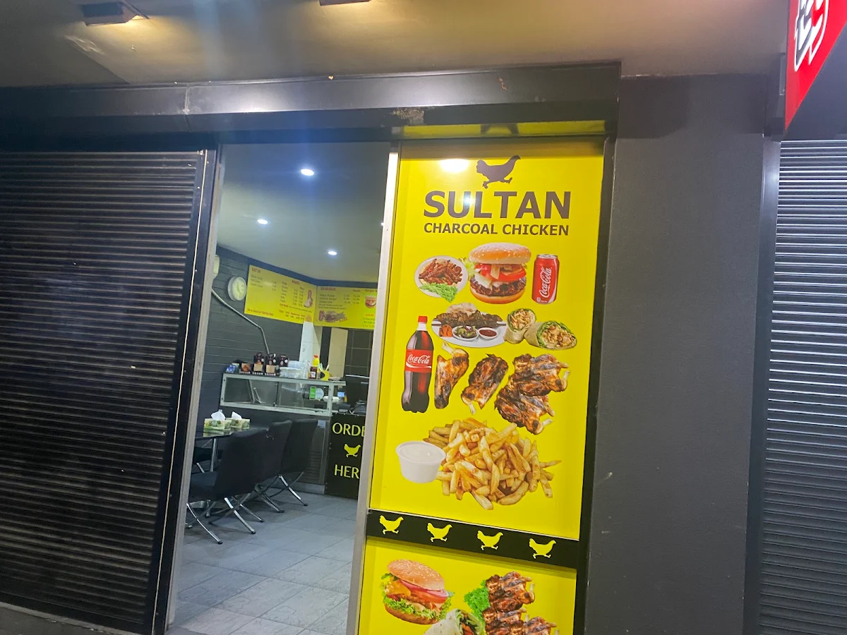 Menu, Sultan Charcoal Chicken