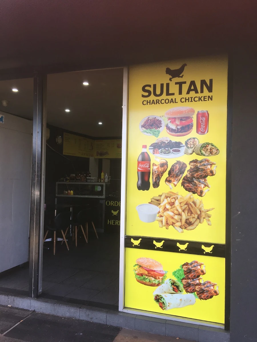 Menu, Sultan Charcoal Chicken