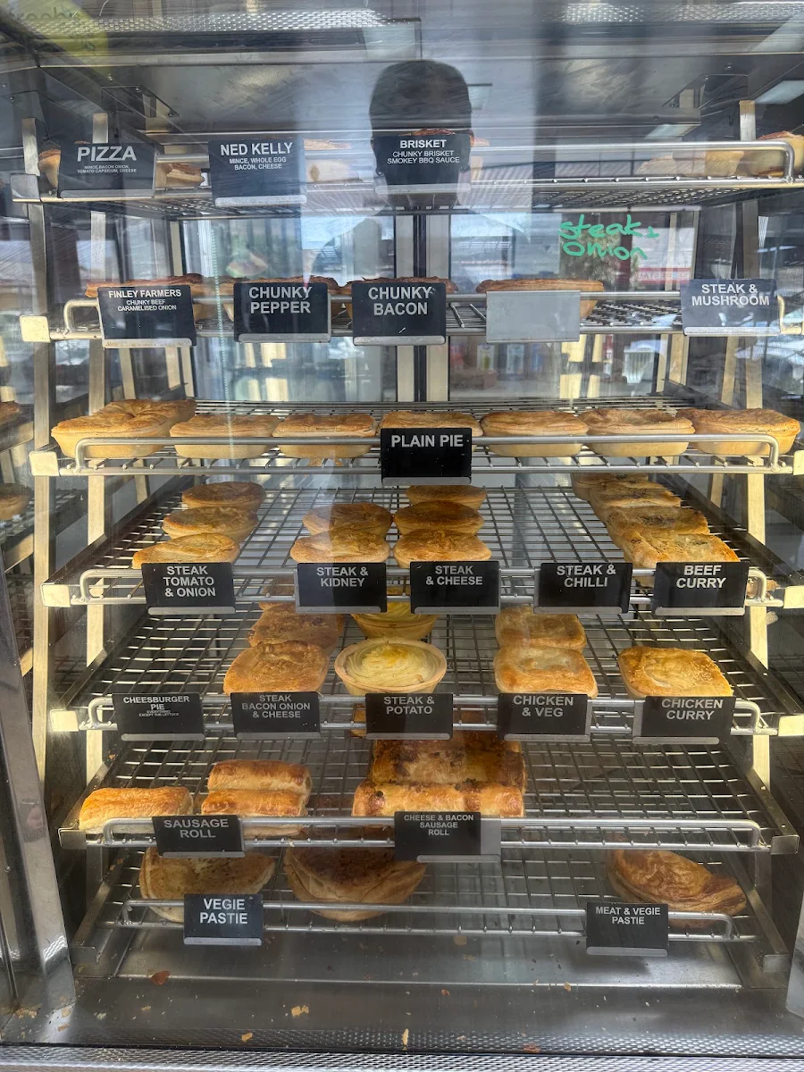 Menu, Finley Bakery