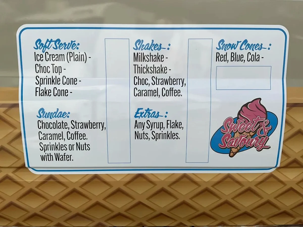 Sweet and Savoury Ice Cream Van cover