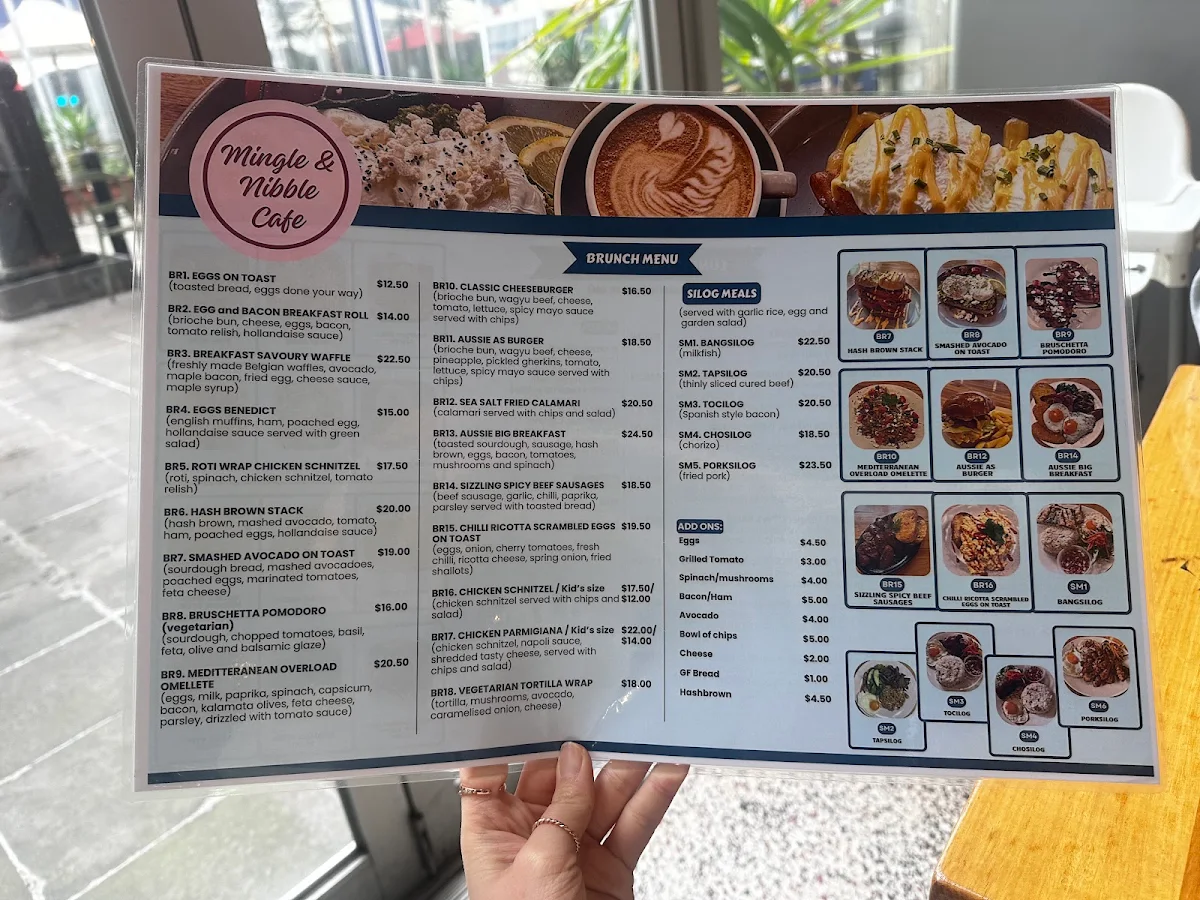Menu, Mingle & Nibble Café