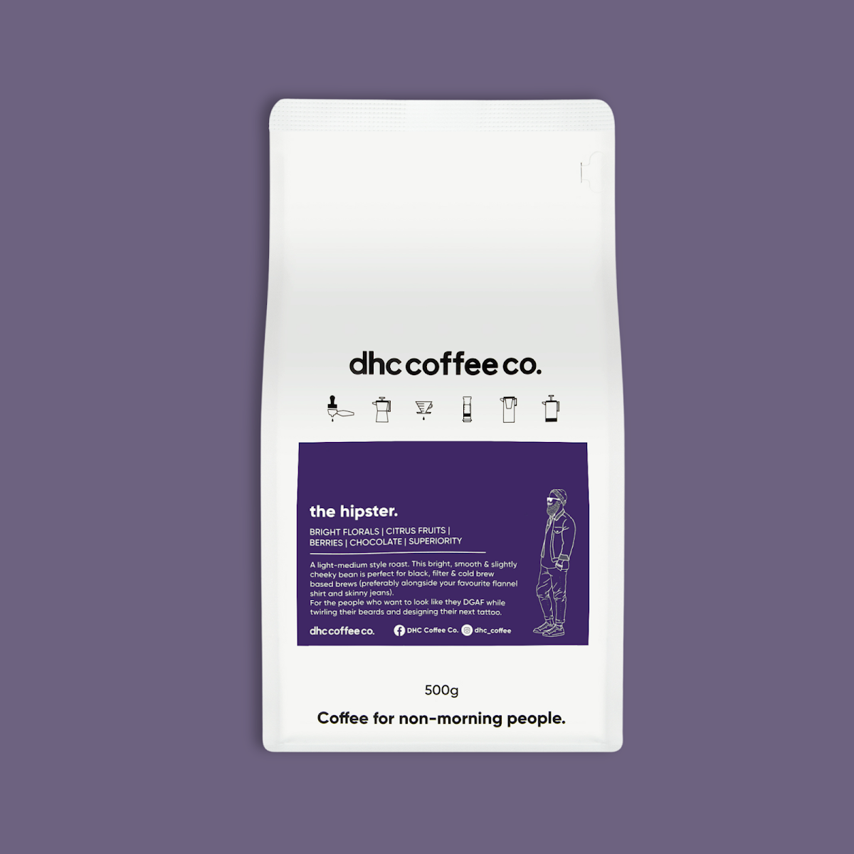 Menu, dhc coffee co