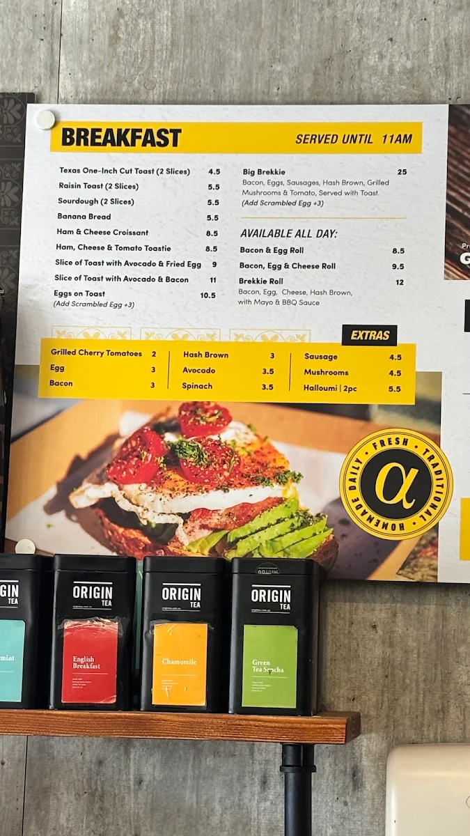 Menu, Chook A Licious