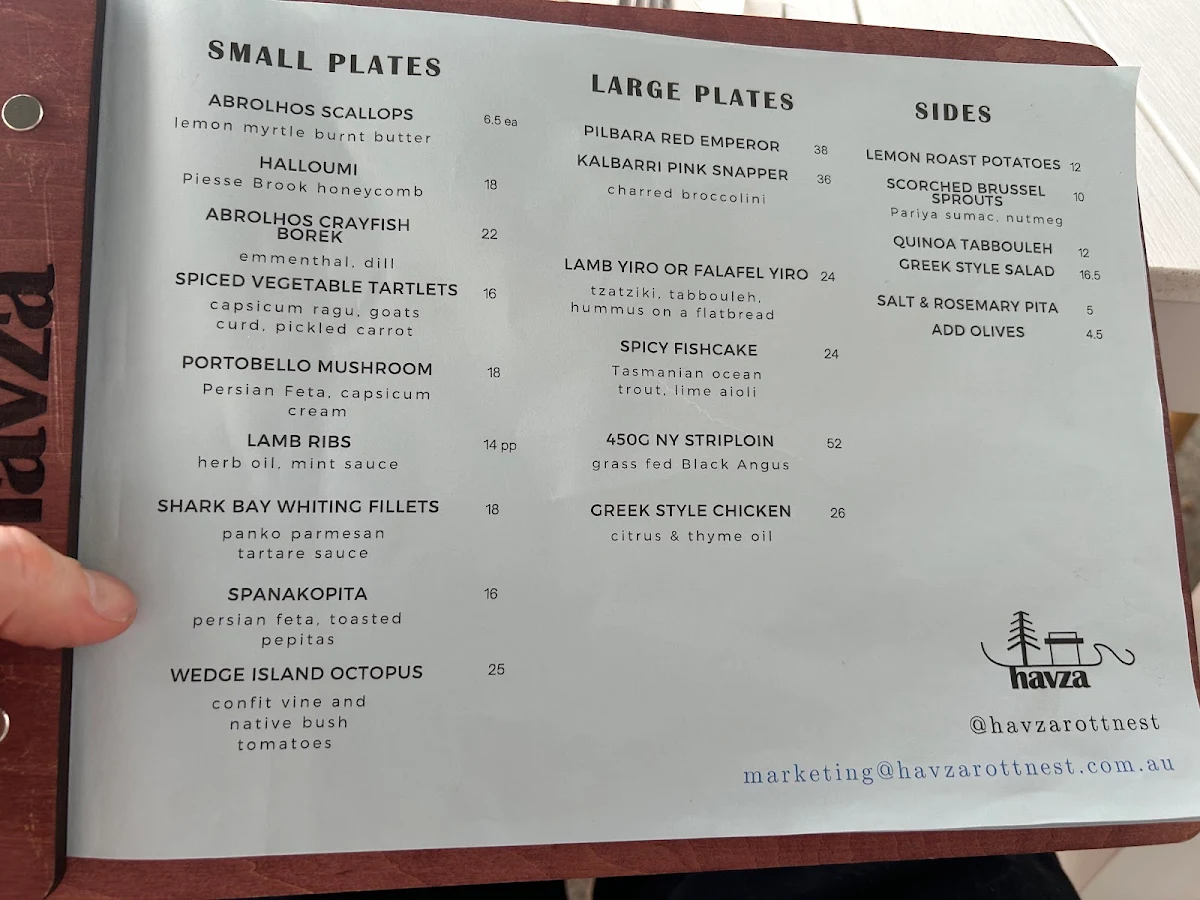 Menu, Havza