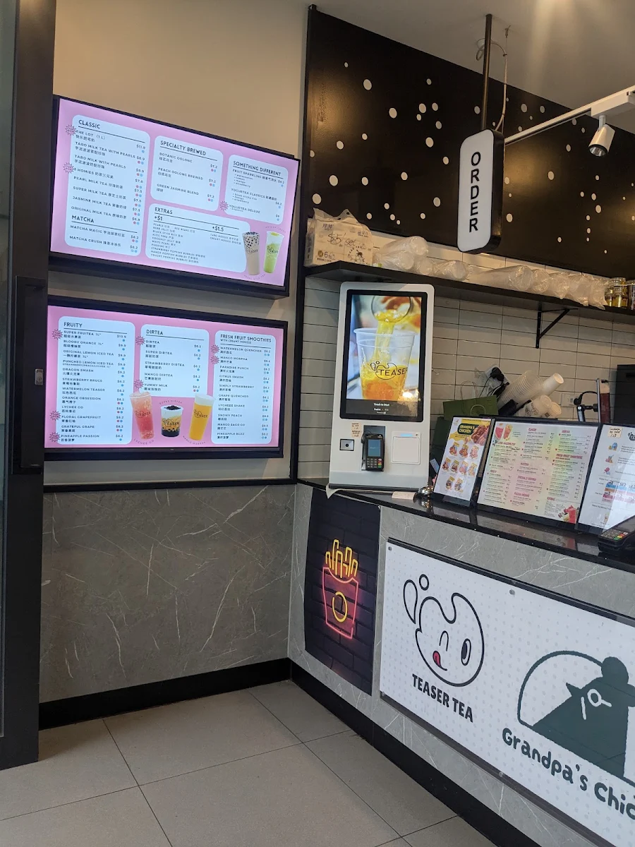 Menu, Teaser Keysborough