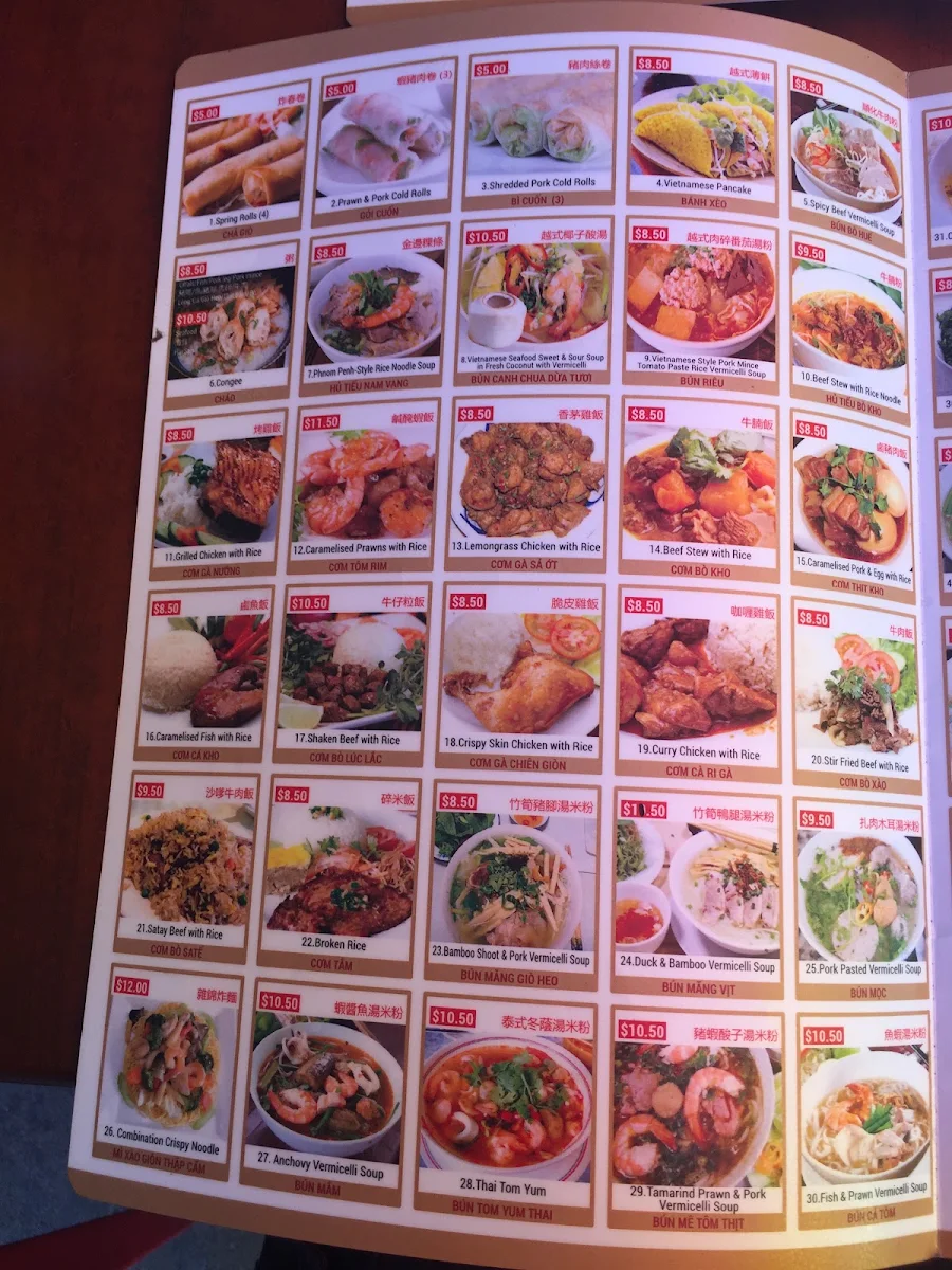 Menu, 8 Heat Takeaway