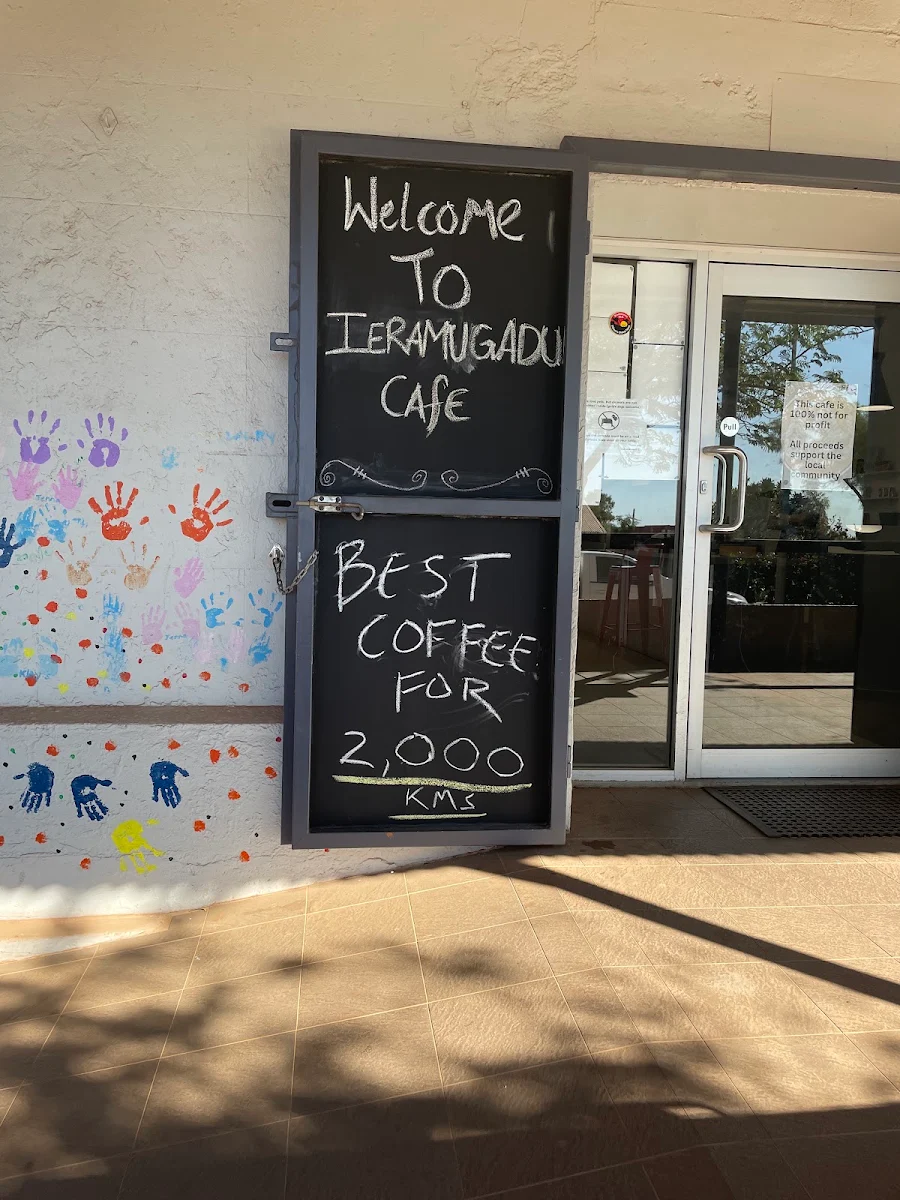 Menu, Ieramugadu (Roebourne) Café, Gallery, and Social Supermarket