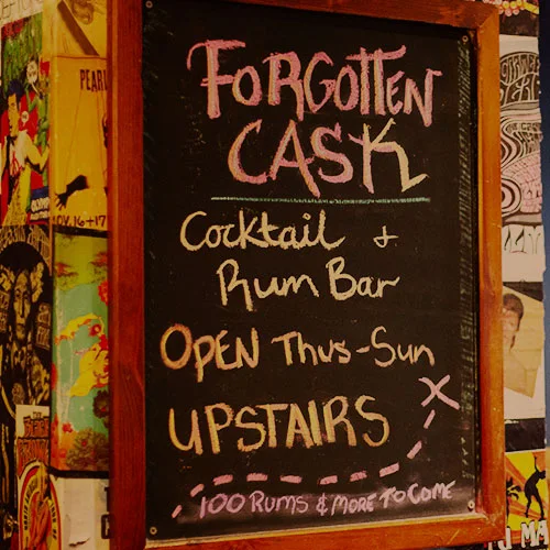 Menu, The Forgotten Cask