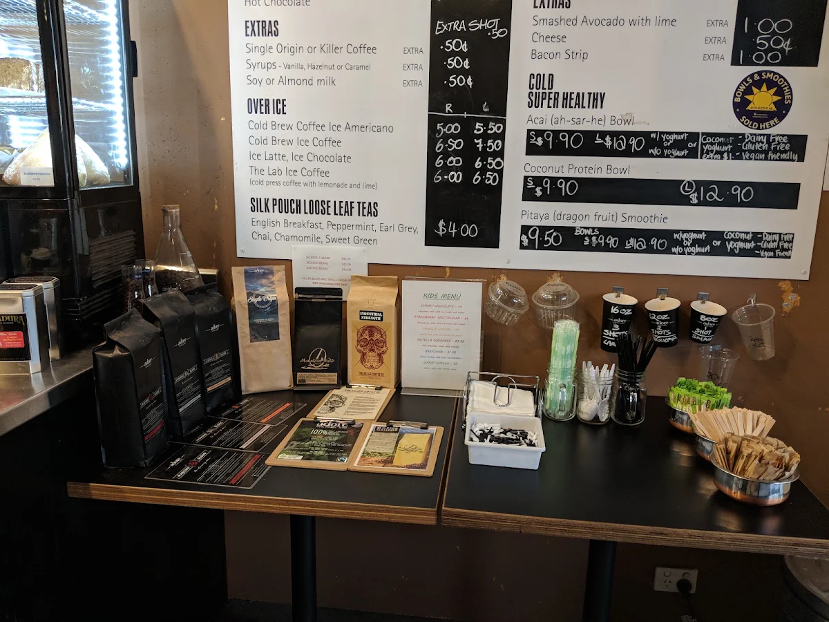 Menu, The Coffee Lab