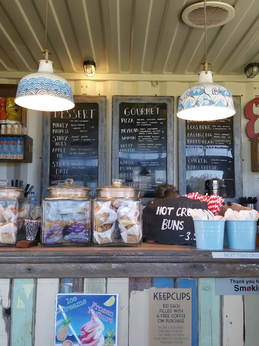 Menu, The Jaffle Shack