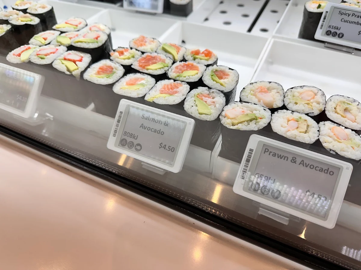 Menu, Sushi Sushi Forrest Chase WA