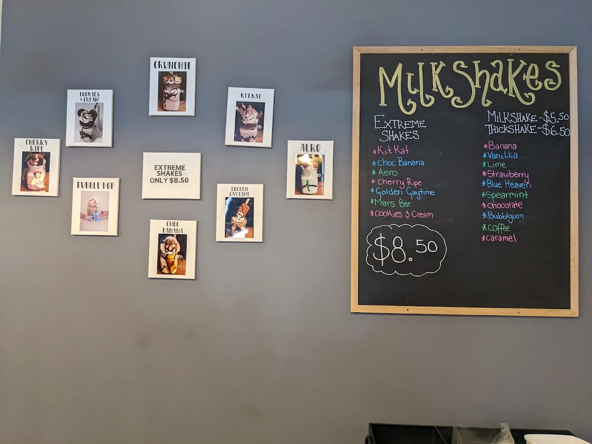 Menu, Koffie Bean Café