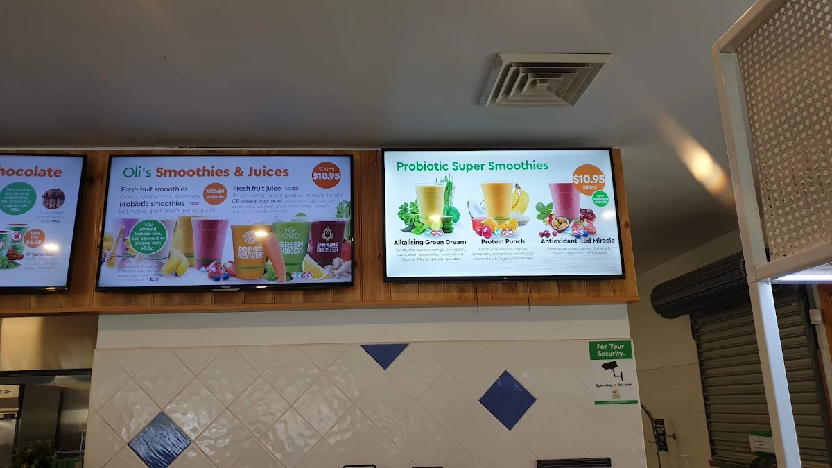 Menu, Oliver's - Gundagai