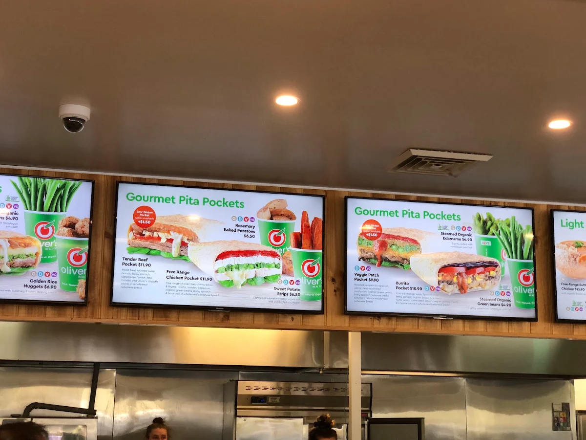 Menu, Oliver's - Gundagai