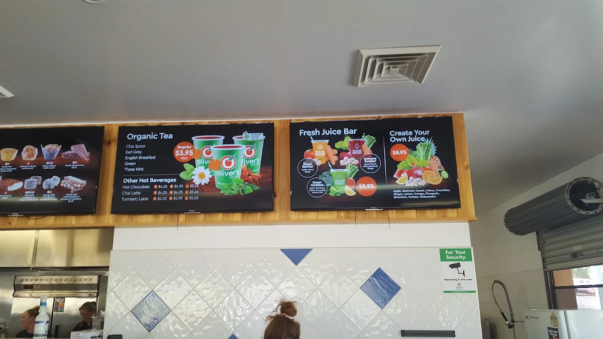 Menu, Oliver's - Gundagai