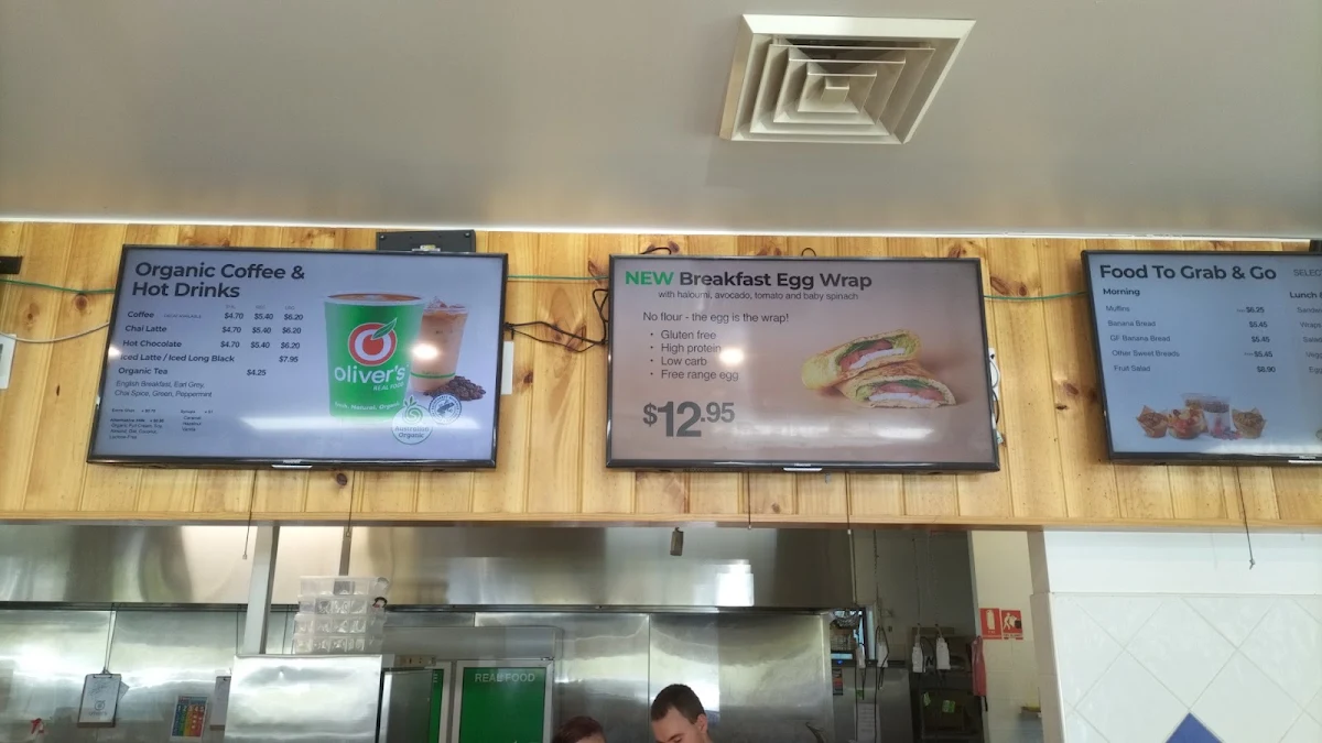 Menu, Oliver's - Gundagai