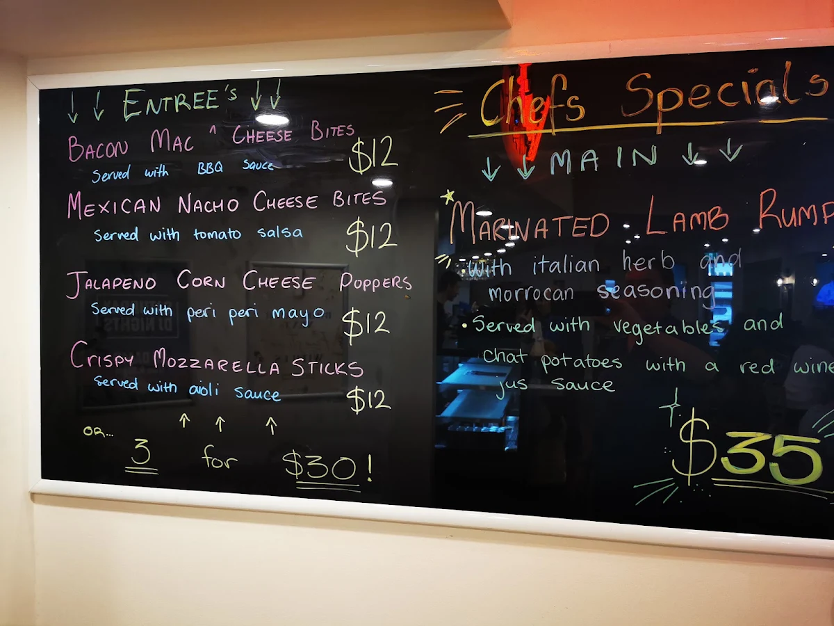 Menu, Horse & Jockey Hotel