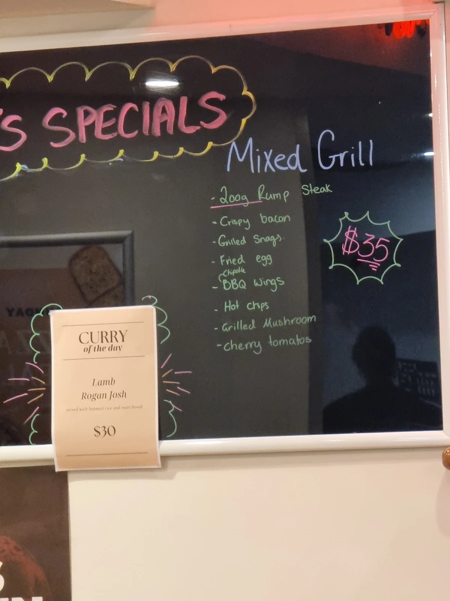 Menu, Horse & Jockey Hotel