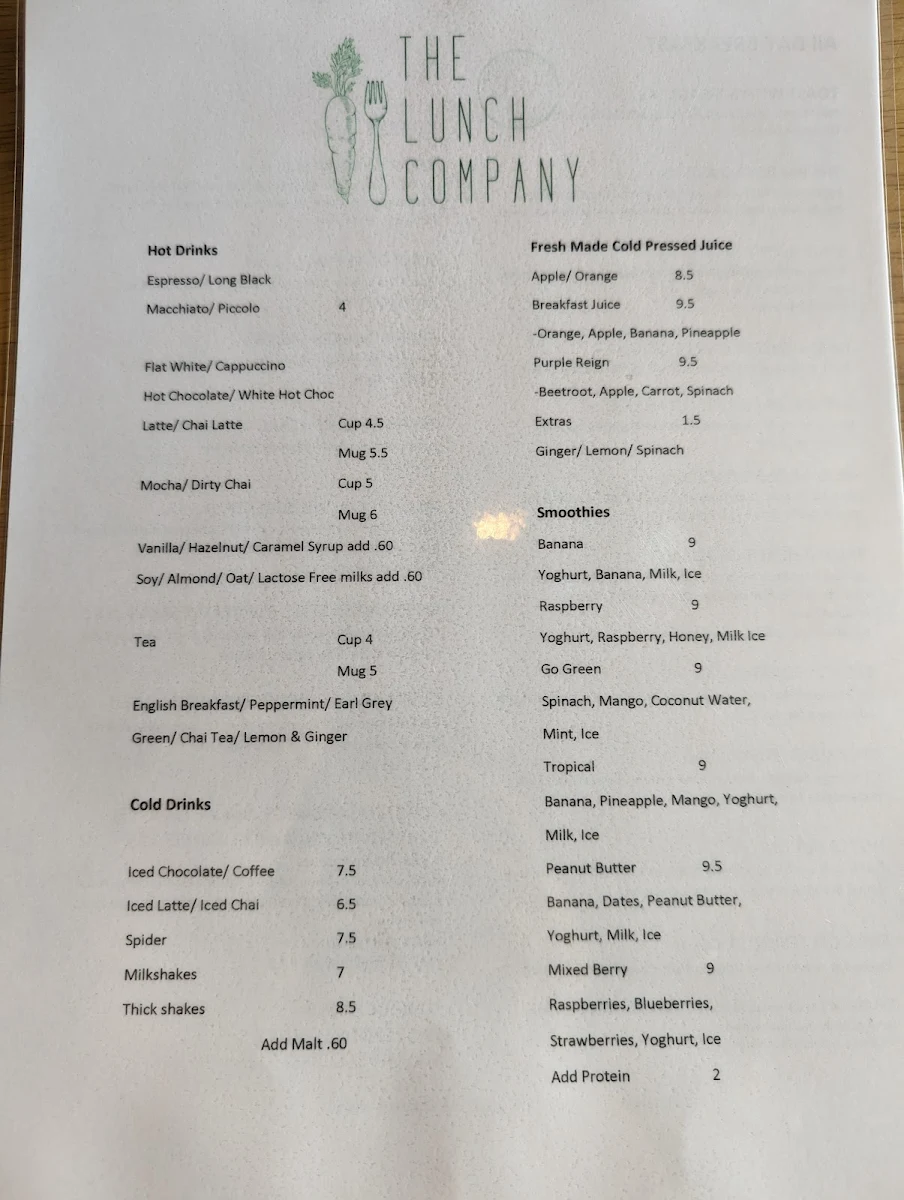 Menu photo 1
