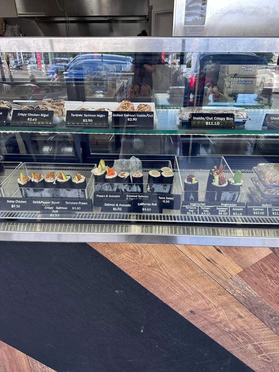 Menu, Sushi Plus Kings Meadows