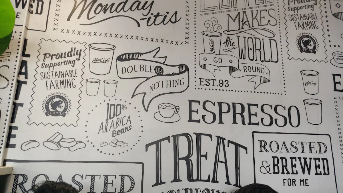 Menu, McDonald's Olympic Boulevard